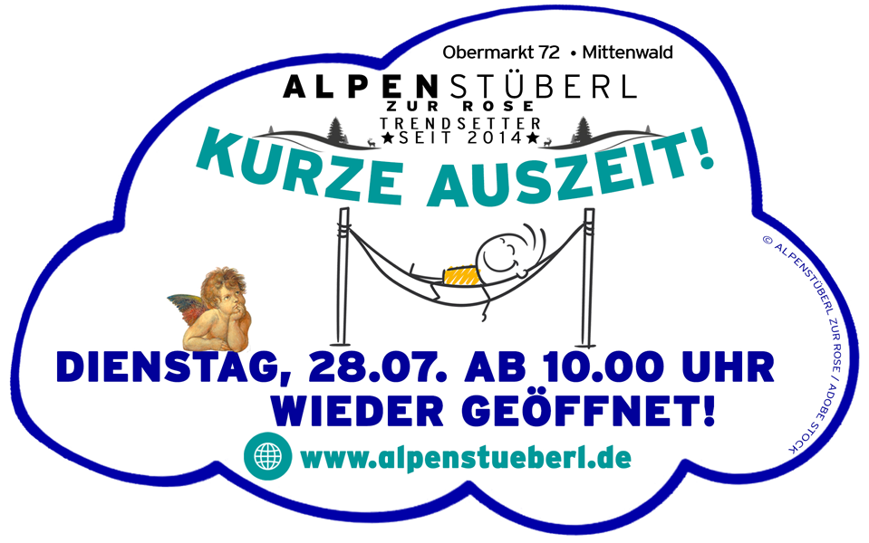 Alpenstüberl zur Rose - Kurze Auszeit