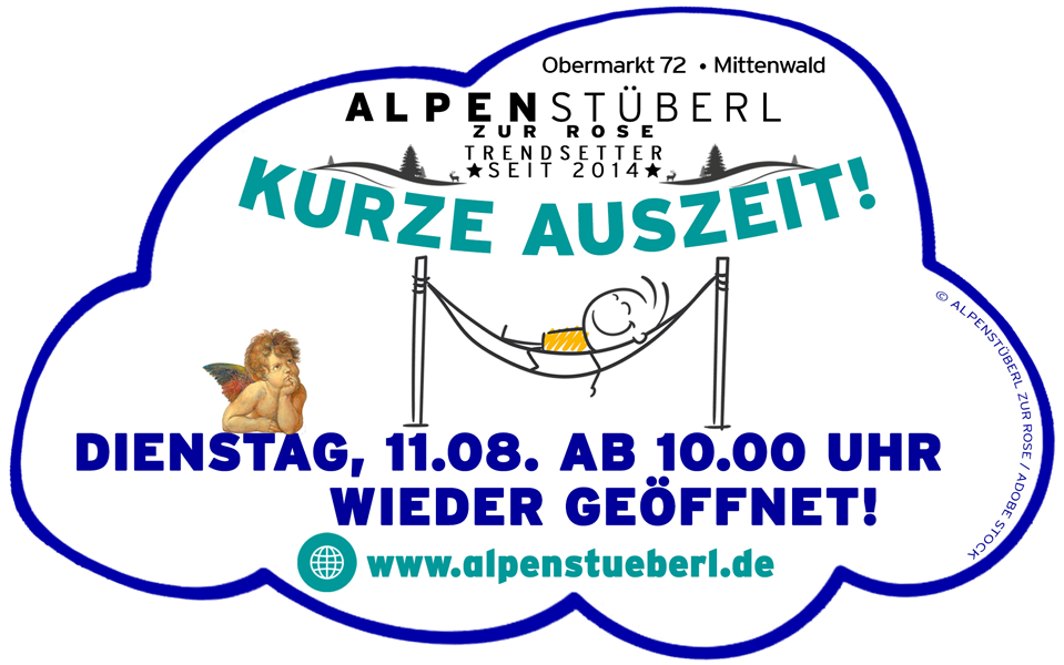 Alpenstüberl zur Rose - Kurze Auszeit